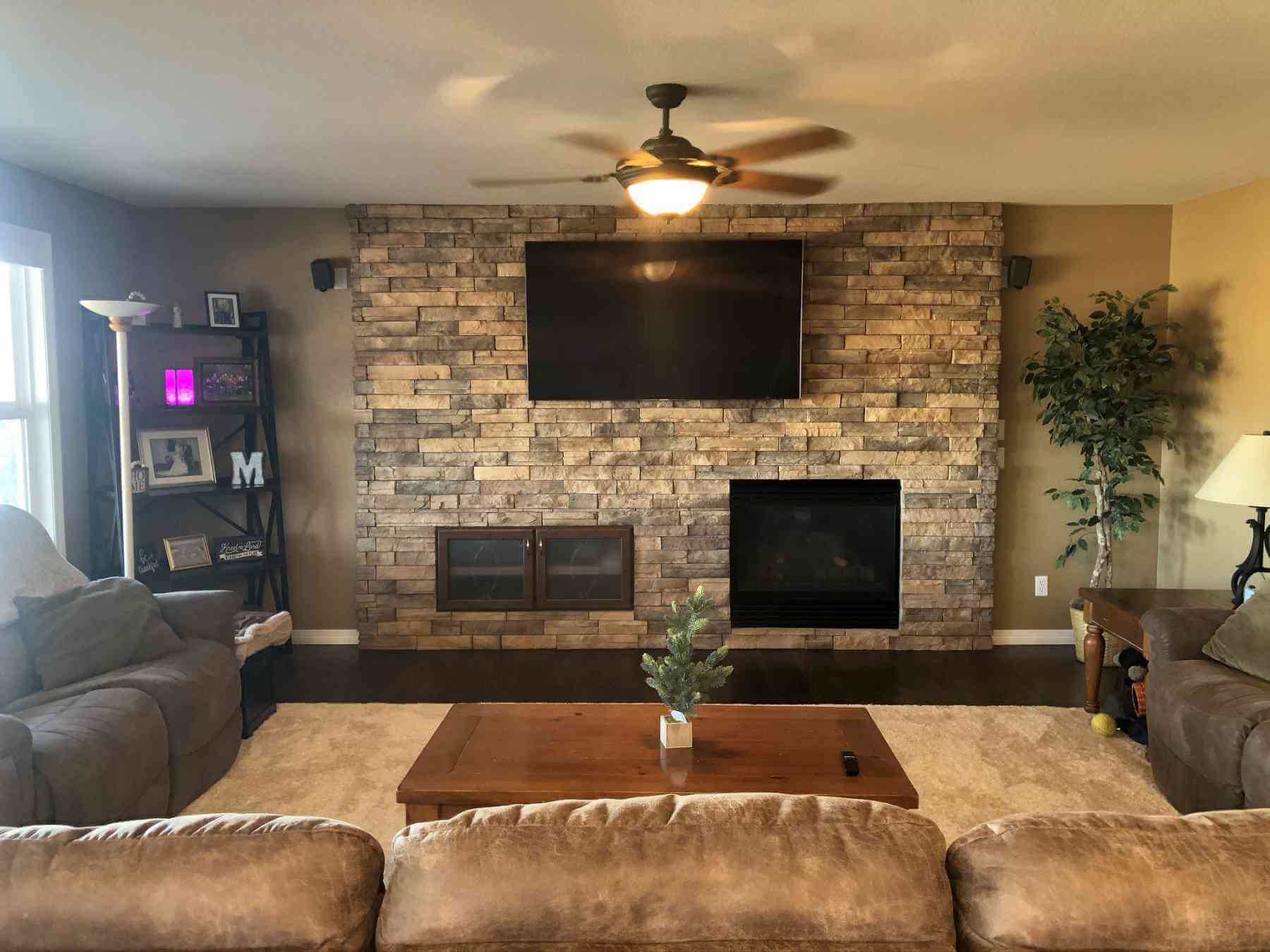 The Fireplace Wall