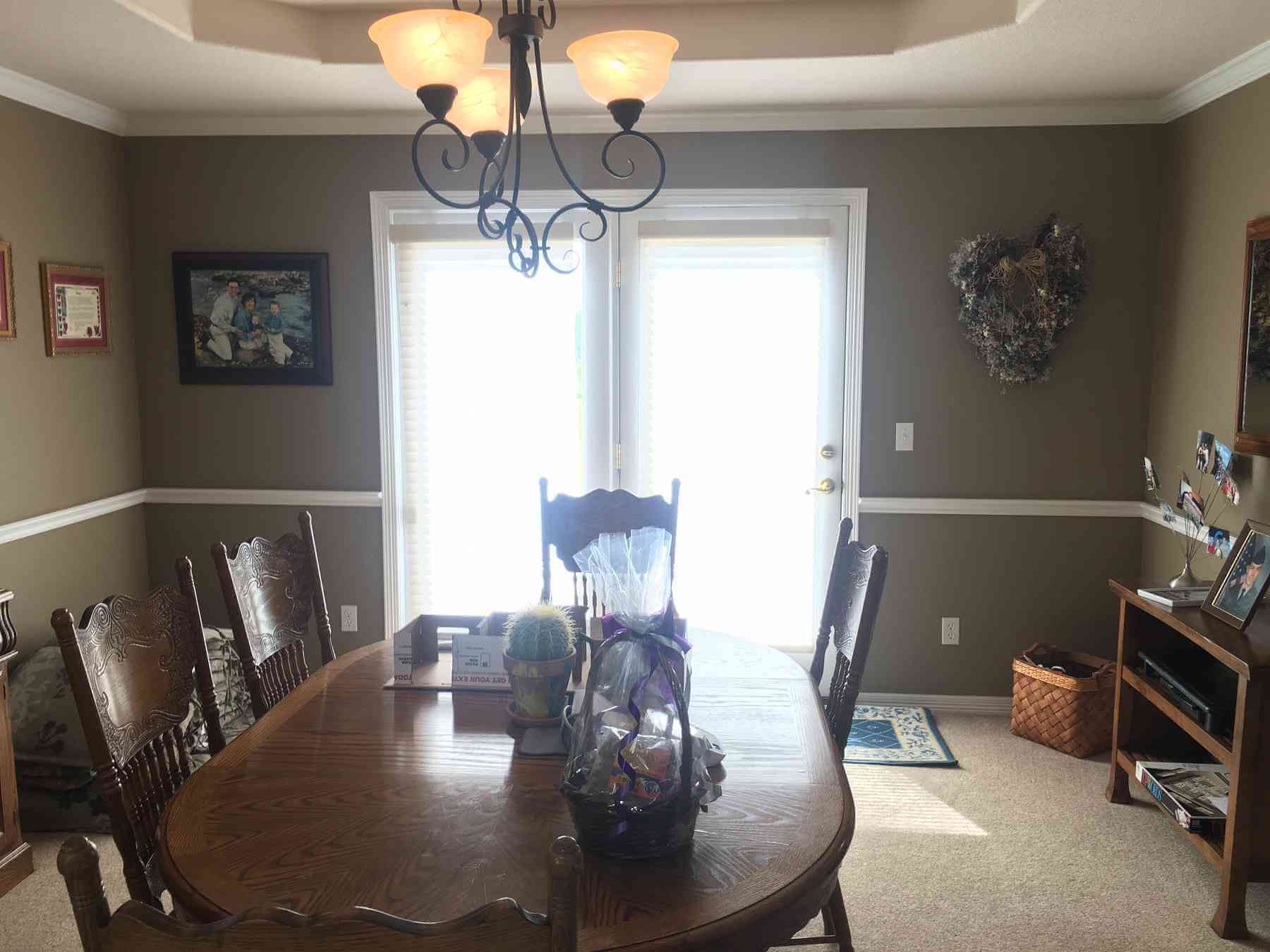 Dining Room Area Before